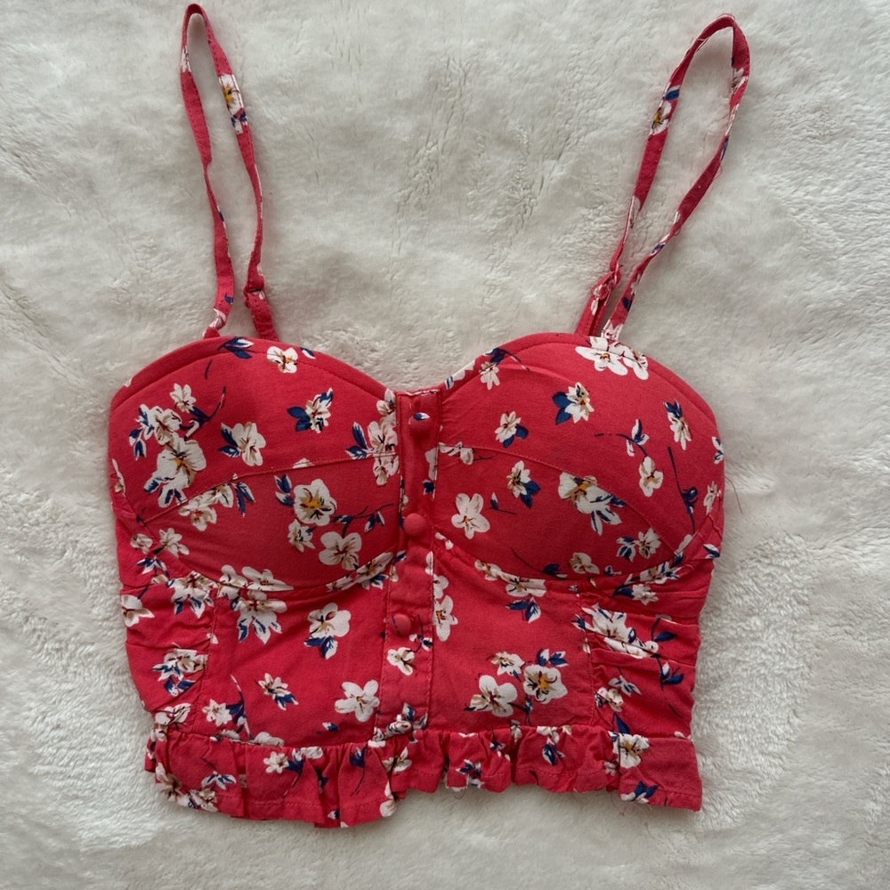 Floral Crop Top